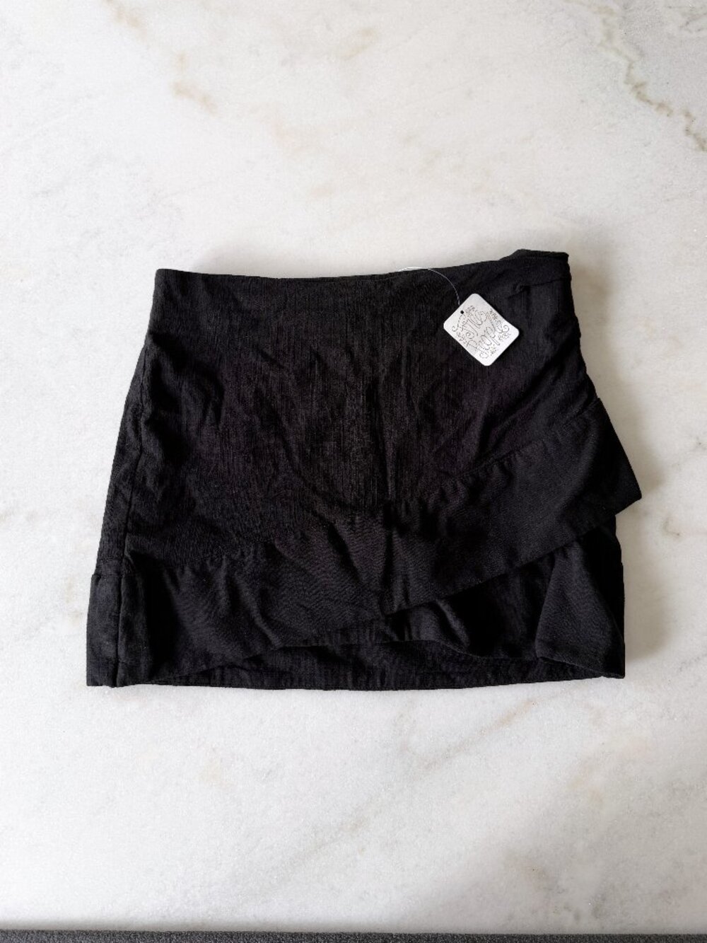 NWT! New Free People black mini skirt (size 4)